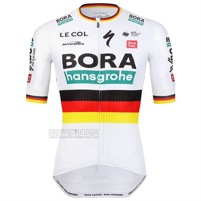2023 Cycling Jersey Bora-hansgrone Black Red Yellow Short Sleeve And Bib Short